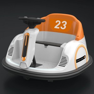 男女通用360度旋转电动碰碰车12v婴儿骑乘玩具儿童5-7岁电动车儿童塑料