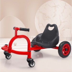 新品幼儿园儿童三轮车幼教儿童脚蹬飘逸车户外小孩脚踏摇摆玩具车