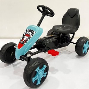 儿童四轮卡丁车宝宝脚踏健身车小孩可坐四轮沙滩车脚踏自行车