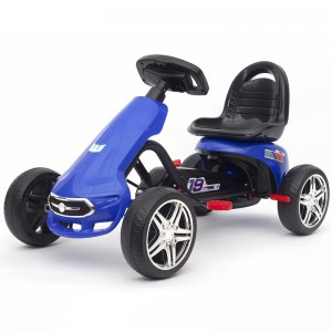 儿童卡丁车男女宝宝四轮脚踏自行车小孩可坐益智健身玩具童车