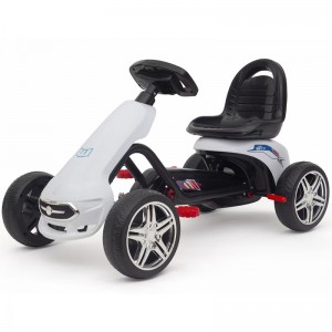 儿童卡丁车男女宝宝四轮脚踏自行车小孩可坐益智健身玩具童车