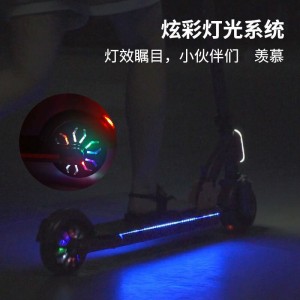 新款儿童电动滑板车可折叠迷你滑板车小型便携式小孩滑板车