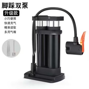 脚踩高压打气筒充气泵打气筒充汽车载家用摩托电动车多种功能便携式