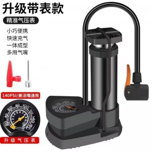 脚踩高压打气筒充气泵打气筒充汽车载家用摩托电动车多种功能便携式