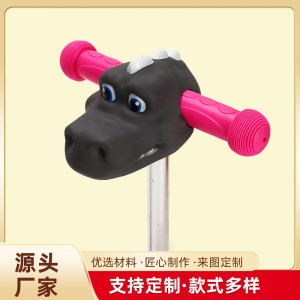 Grey Crocodile Kids Scooter Accessories Anti-collision Cartoon Fashion Usable Ubi Beacookie Universal Accessories