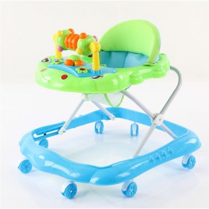 新款婴儿学步车防侧翻助步车带推把手推学步神器幼儿 babywalker