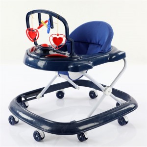 新款婴儿学步车防侧翻助步车带推把手推学步神器幼儿 babywalker