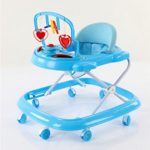 新款婴儿学步车防侧翻助步车带推把手推学步神器幼儿 babywalker