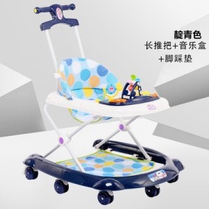 婴儿学步车多种功能防o型腿侧翻女孩手推可坐儿童男宝宝起步学行车