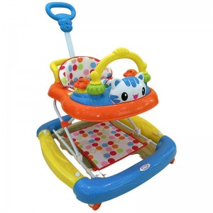 学步车防o型腿婴儿防侧翻手推车宝宝可坐可推推把学步车