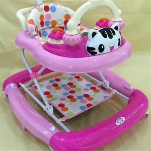 学步车防o型腿婴儿防侧翻手推车宝宝可坐可推推把学步车