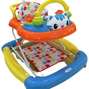 学步车防o型腿婴儿防侧翻手推车宝宝可坐可推推把学步车