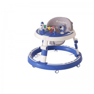 太空婴儿学步车多种功能防侧翻可坐推起步助步车儿童学步车