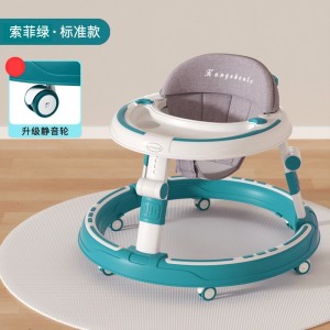 太空婴儿学步车多种功能防侧翻可坐推起步助步车儿童学步车