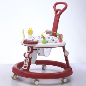 婴儿学步车防O型腿多种功能防侧翻男女宝宝助步学走路车早教 玩具车