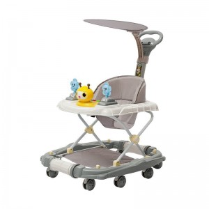 婴儿学步车儿童折叠宝宝变摇 马多用型防侧翻可推助步车童车
