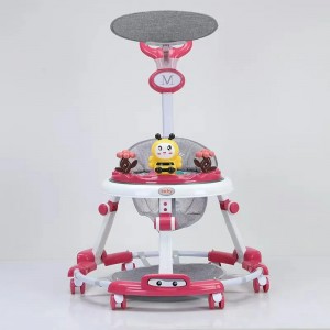 baby activity walker 3 in 1 game mat toy educational music walker toy big bottom baby walker