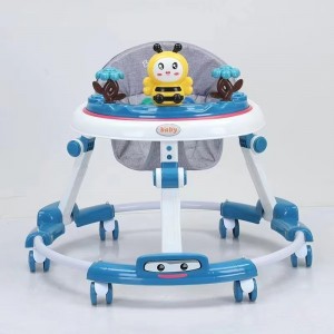 baby activity walker 3 in 1 game mat toy educational music walker toy big bottom baby walker