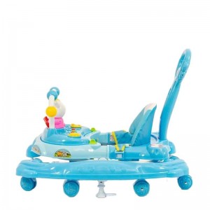 厂家儿童学步车手推款可折叠婴儿学步车宝宝学走路助步车带音乐