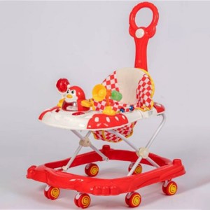 婴儿学步车防o型腿多种功能防摔防侧翻助步可坐手推车推把学步车