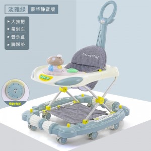 婴儿学步车防o型腿多种功能防侧翻宝宝步行可坐可推男女孩助步车