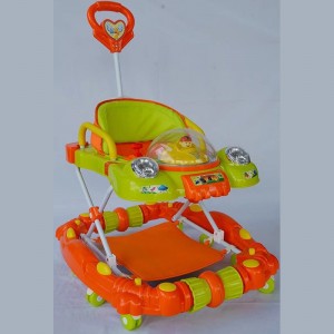 婴儿学步车防O型腿可折叠多种功能宝宝助步车防侧翻手推车