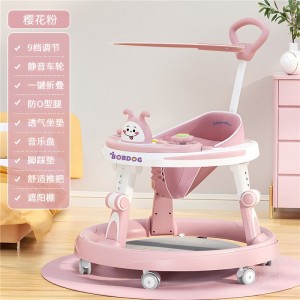 婴幼儿学步车助步车6到18个月防侧翻多功能宝宝手推车