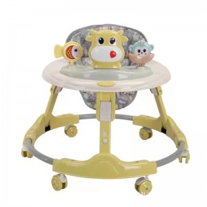 婴儿学步车多种功能防侧翻可折叠6-18个月宝宝起步车