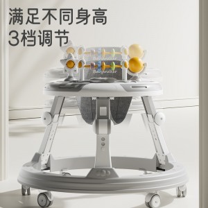 Baby walker bike, baby, multi-function, anti-rollover protection, 7-18 month old girls can sit and push the stroller