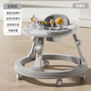 Baby walker bike, baby, multi-function, anti-rollover protection, 7-18 month old girls can sit and push the stroller