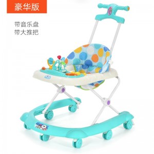 婴儿学步车多种功能防o型腿侧翻女孩手推可坐儿童男宝宝起步学行车