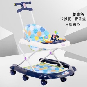 婴儿学步车多种功能防o型腿侧翻女孩手推可坐儿童男宝宝起步学行车