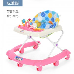 婴儿学步车多种功能防o型腿侧翻女孩手推可坐儿童男宝宝起步学行车