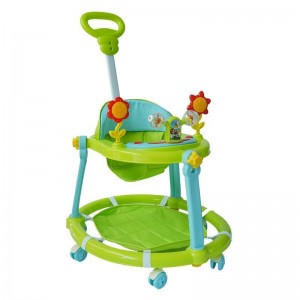 学步车防o型腿婴儿防侧翻手推车宝宝可坐可推学行推把学步车