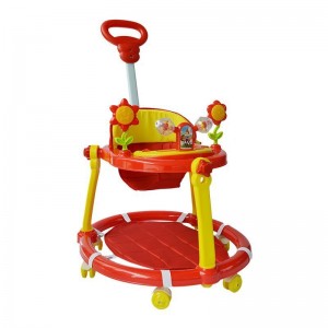 学步车防o型腿婴儿防侧翻手推车宝宝可坐可推学行推把学步车