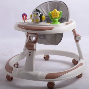 婴儿学步车多种功能防O型腿防侧翻可折叠6-18个月宝宝学步车