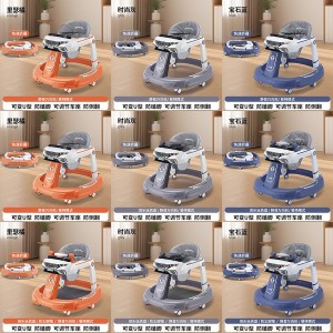 Babywalke婴儿学步车一岁宝宝推车7-18个月儿童玩具车