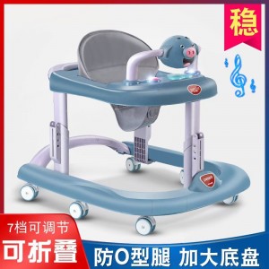 婴幼儿学步车宝宝助步车儿童手推车防O型腿防侧翻可推可坐滑行车