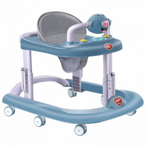 婴幼儿学步车宝宝助步车儿童手推车防O型腿防侧翻可推可坐滑行车