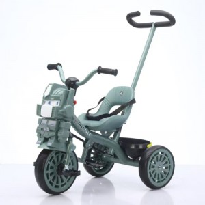 儿童三轮车音乐灯光1-6岁脚踏车新款三轮车脚踏自行车儿童童车