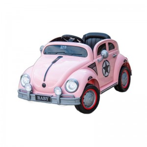 儿童复古电动四轮车汽车幼儿遥控1-3岁宝宝4轮玩具车小孩充电可坐