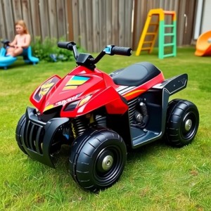 儿童遥控电动四轮车沙滩摩托车玩具可骑乘自驾定制