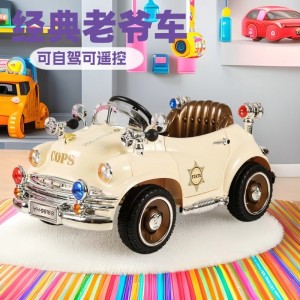 Children&#039;s electric car, classic classic car series, new simulation toy car, popular cross-border customization
