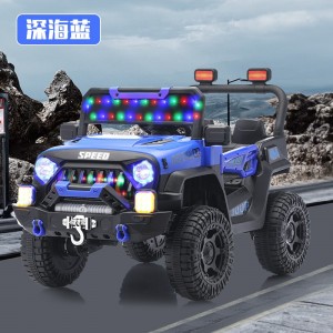 电动汽车小孩可坐大人四驱越野车宝宝亲子车玩具车亲子玩