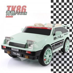 儿童电动车可坐人充电四轮遥控汽车可载人宝宝电动四驱86玩具车