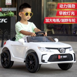儿童电动车四轮遥控汽车可坐人1-3岁越野双驱动充电玩具车