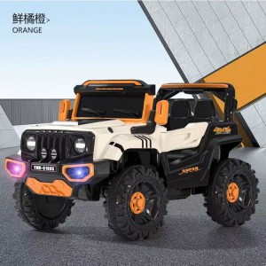 儿童电动车四轮越野汽车带遥控宝宝玩具车1-5岁男女孩可坐电瓶车