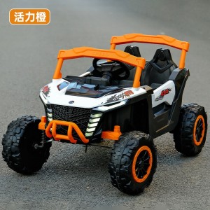 儿童电动车可坐大人宝宝四轮车男女孩可遥控越野汽车双驱婴儿童车