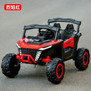 儿童电动车可坐大人宝宝四轮车男女孩可遥控越野汽车双驱婴儿童车
