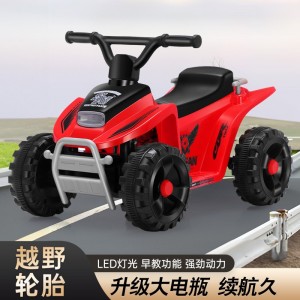 1-3岁电动儿童摩托车 四轮沙滩车 充电电瓶车可坐人大号